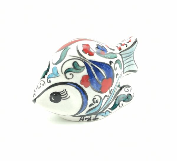 Handmade Ceramic Fish - Hand Painted Turkish Pottery - Image 5