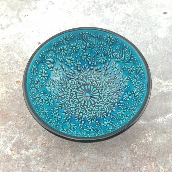 Hand Painted Bowls(15 cm) - Handmade Turkish Pottery - Image 4