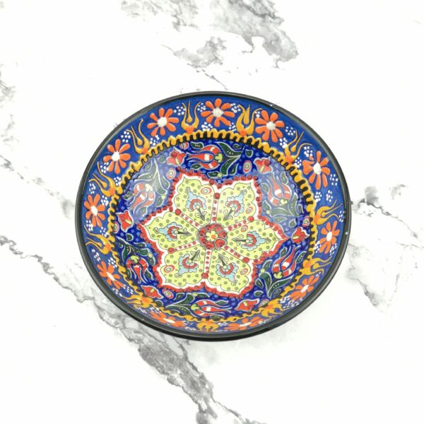 Hand Painted Ceramic Bowls(12 cm) - Handmade Turkish Pottery - Image 4