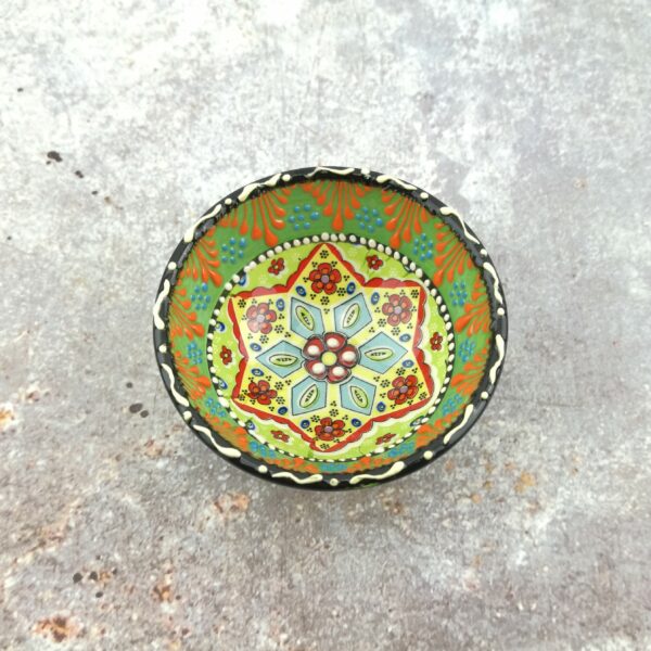 Hand Painted Ceramic Bowls(8 cm) - Handmade Turkish Pottery - Image 8