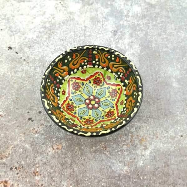 Hand Painted Ceramic Bowls(8 cm) - Handmade Turkish Pottery - Image 4