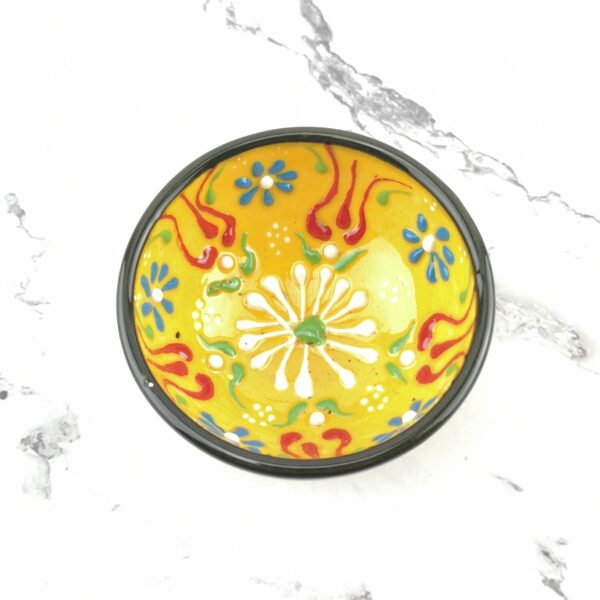 Hand Painted Ceramic Bowls(8 cm) - Handmade Turkish Pottery - Image 6