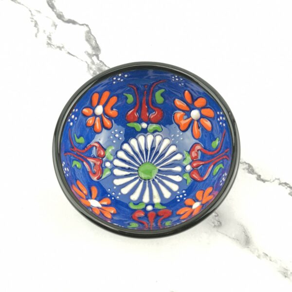 Hand Painted Ceramic Bowls(8 cm) - Handmade Turkish Pottery - Image 11