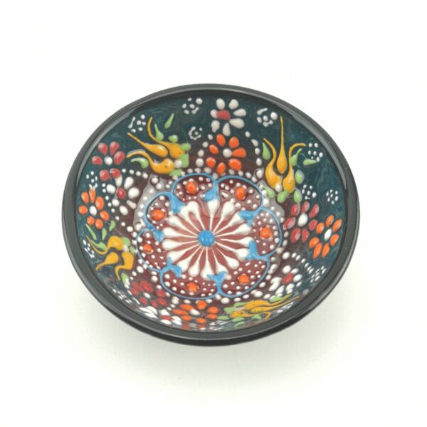 Hand Painted Ceramic Bowls - 5 Pieces Small(8 cm) Bowls - Xmas Gift - Image 9