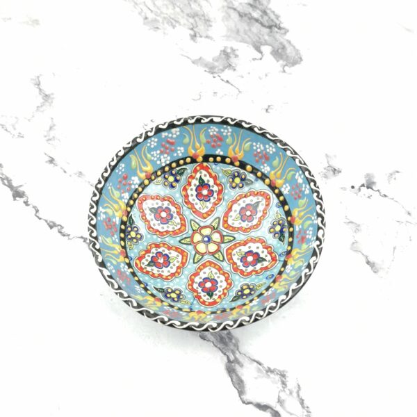 Hand Painted Ceramic Bowls(12 cm) - Handmade Turkish Pottery - Image 9