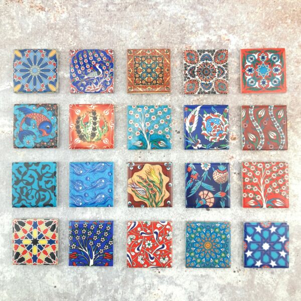 Turkish Traditional Pattern / Motif Fridge Magnet - Image 6