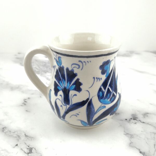 Handmade Ceramic Tea/Coffee Mugs - Hand Painted Turkish Pottery - Image 6