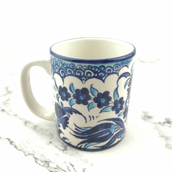 Handmade Ceramic Tea/Coffee Mugs - Hand Painted Turkish Pottery - Image 6