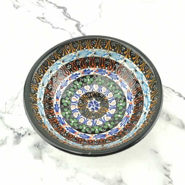 Handmade Ceramic Bowl (12cm) - Traditional Turkish Pottery - Image 4