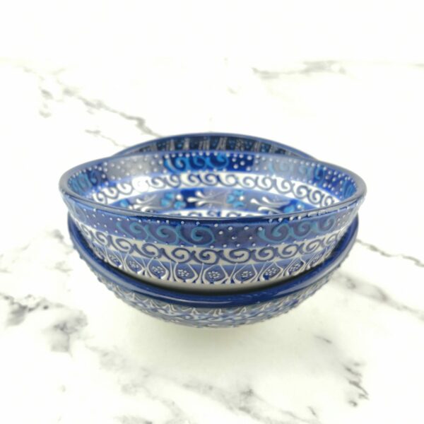 Handmade Ceramic Bowl (12cm) - Traditional Turkish Pottery - Image 7