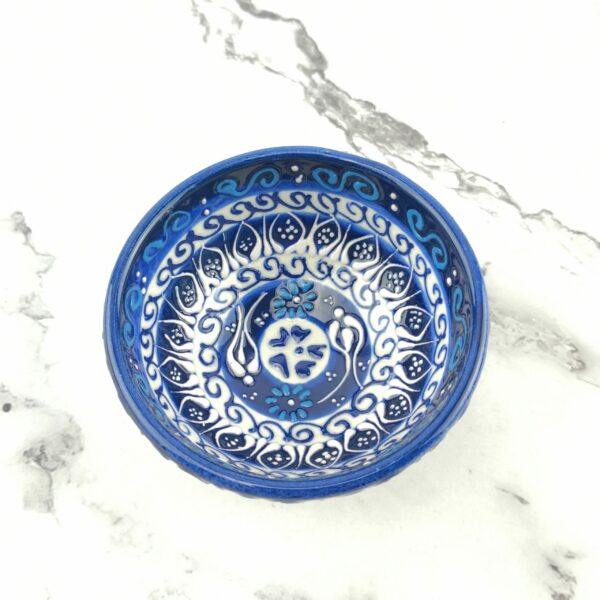 Hand Painted Ceramic Bowls(8 cm) - Handmade Turkish Pottery - Image 4