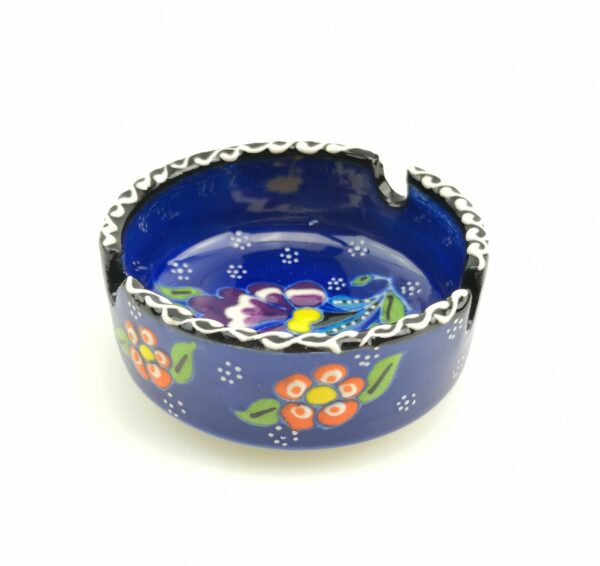 Handmade Ceramic Ashtray - Hand Painted Turkish Pottery - Image 7