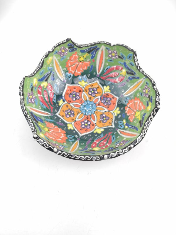 Hand Painted Ceramic Bowls(15 cm) - Handmade Turkish Pottery - Image 10