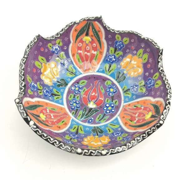 Hand Painted Ceramic Bowls(15 cm) - Handmade Turkish Pottery - Image 6