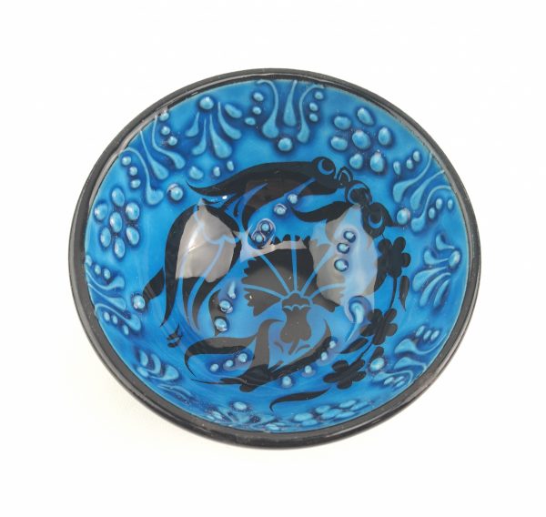 Hand Painted Ceramic Bowls(8 cm) - Handmade Turkish Pottery - Image 6