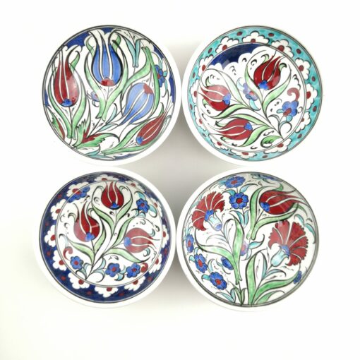 Handmade Ceramic Bowl (12cm) - Traditional Turkish Pottery