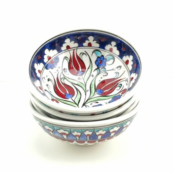 Handmade Ceramic Bowl (12cm) - Traditional Turkish Pottery - Image 8