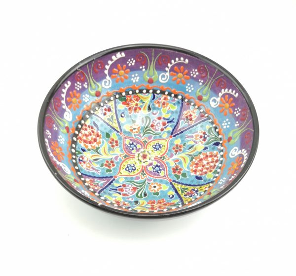 Hand Painted Ceramic Bowls(15 cm) - Handmade Turkish Pottery - Image 5