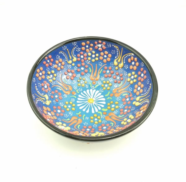 Hand Painted Ceramic Bowls(15 cm) - Handmade Turkish Pottery - Image 10