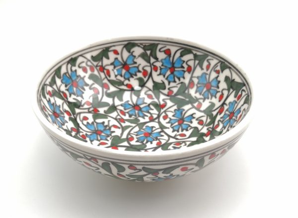 Hand Painted Ceramic Bowls(15 cm) - Handmade Turkish Pottery - Image 8