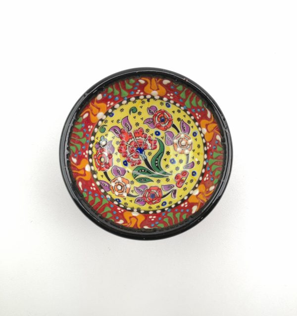 Hand Painted Ceramic Bowls(8 cm) - Handmade Turkish Pottery - Image 3