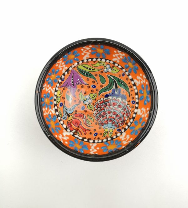 Hand Painted Ceramic Bowls(8 cm) - Handmade Turkish Pottery - Image 4