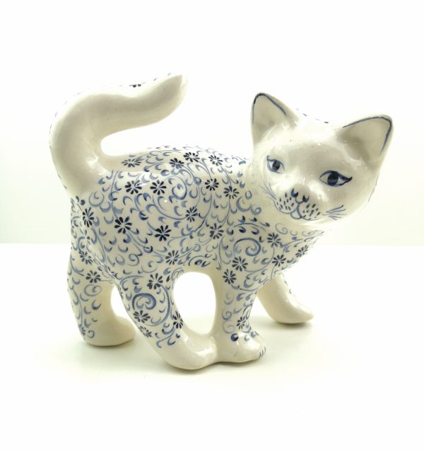 Handmade Ceramic Cats - Hand Painted Turkish Pottery - Image 4