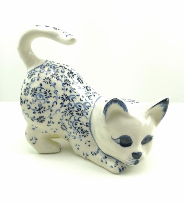 Handmade Ceramic Cats - Hand Painted Turkish Pottery - Image 8