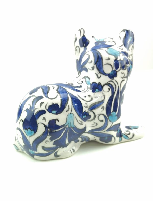 Handmade Ceramic Cats - Hand Painted Turkish Pottery - Image 7