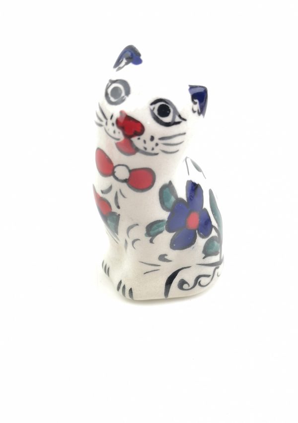 Handmade Ceramic Cats(Small) - Hand Painted Turkish Pottery Cats - Image 9