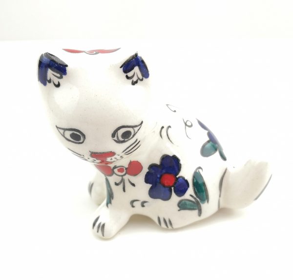 Handmade Ceramic Cats(Small) - Hand Painted Turkish Pottery Cats - Image 5