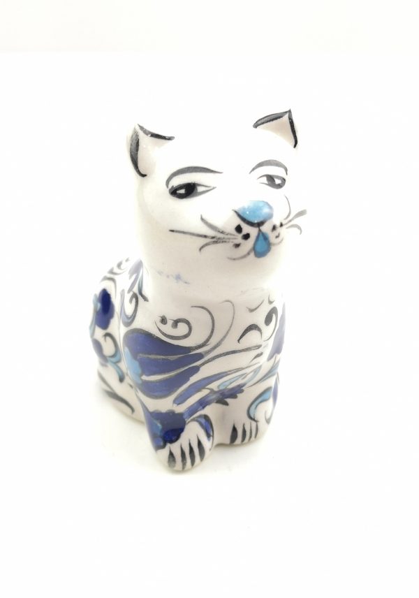 Handmade Ceramic Cats(Small) - Hand Painted Turkish Pottery - Image 6