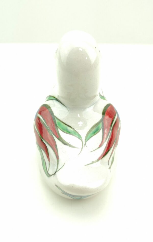 Hand Painted Ceramic Duck - Handmade Turkish Pottery Duck Figure - Image 10