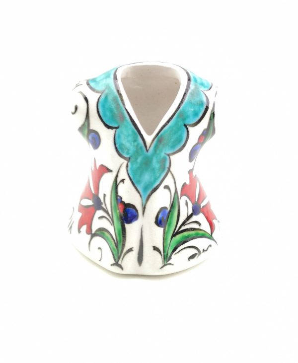 Handmade Ceramic Ottoman Kaftan - Hand Painted Turkish Pottery - Image 6