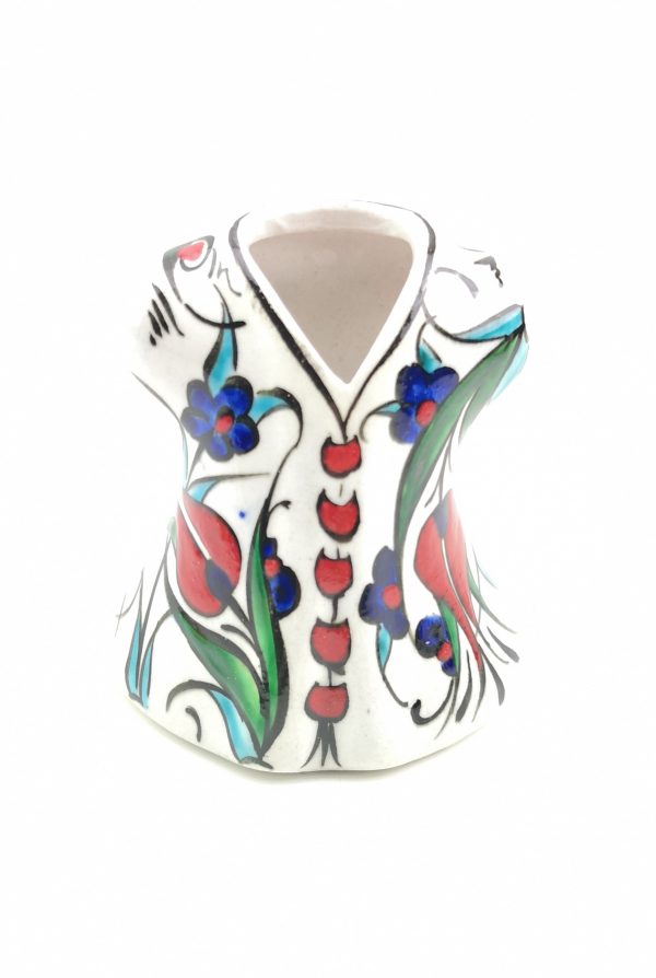 Handmade Ceramic Ottoman Kaftan - Hand Painted Turkish Pottery - Image 3