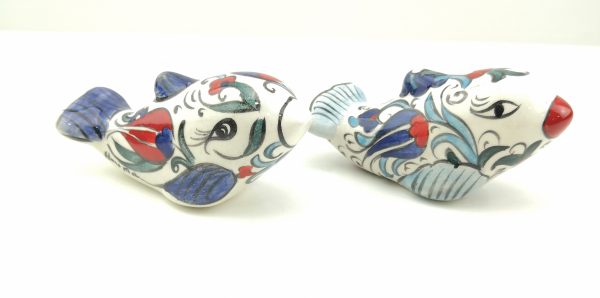 Handmade Ceramic Fish - Hand Painted Turkish Pottery - Image 2