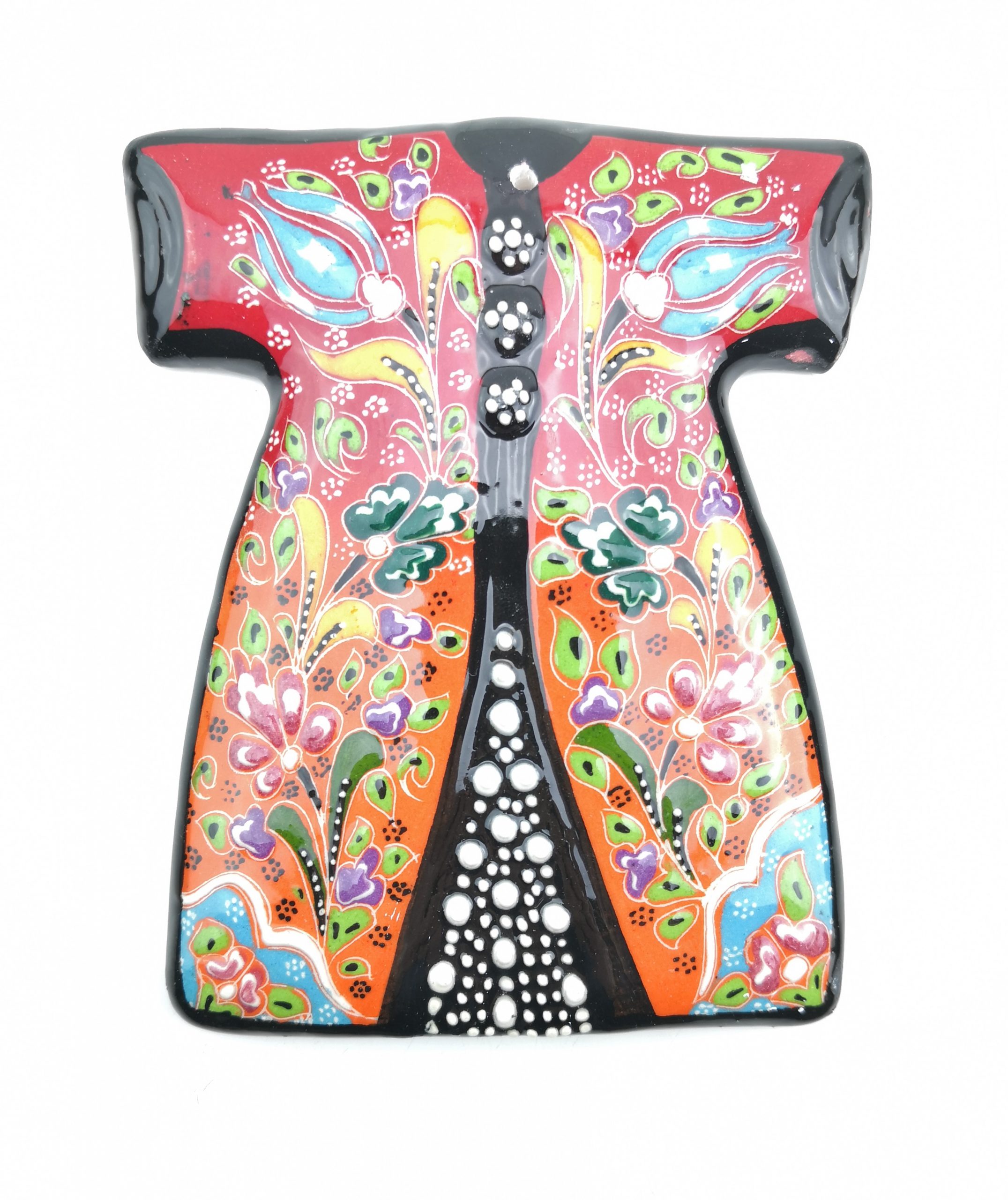 Handmade Turkish Ceramic Kaftan - Hand Painted Ottaman Sultan's Dress - Image 7