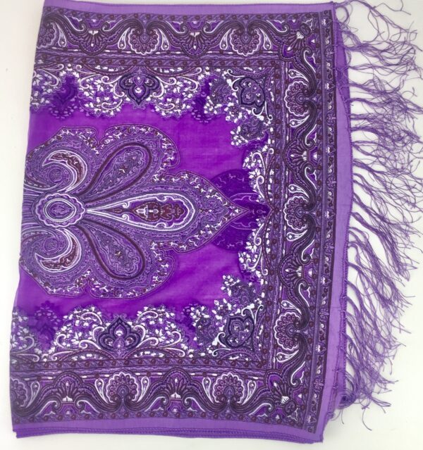 100% Silk Scarf - 5 Colours - See Through - Can be used as a Table Runner - Image 3