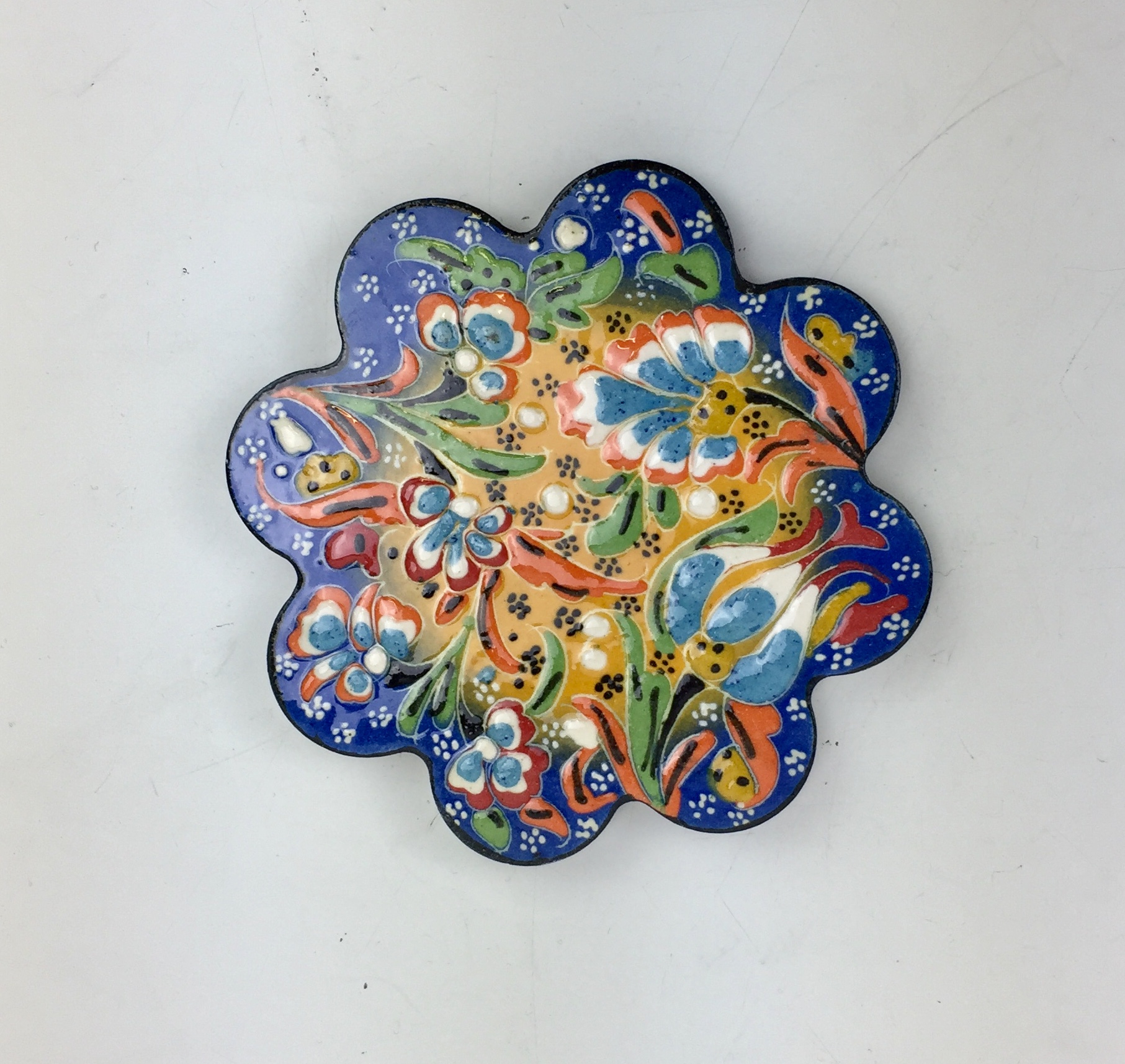 Drink's Coasters - Traditional Hand Painted from Turkey - Variable Colour - ID_1