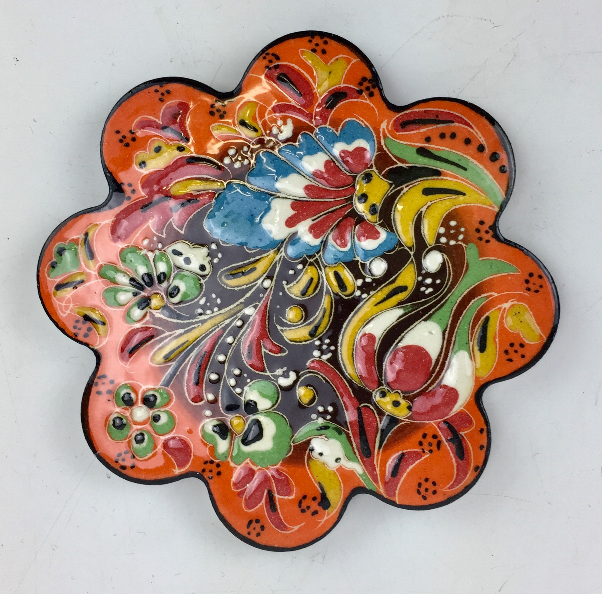 Drink's Coasters - Traditional Hand Painted from Turkey - Variable Colour - ID_6
