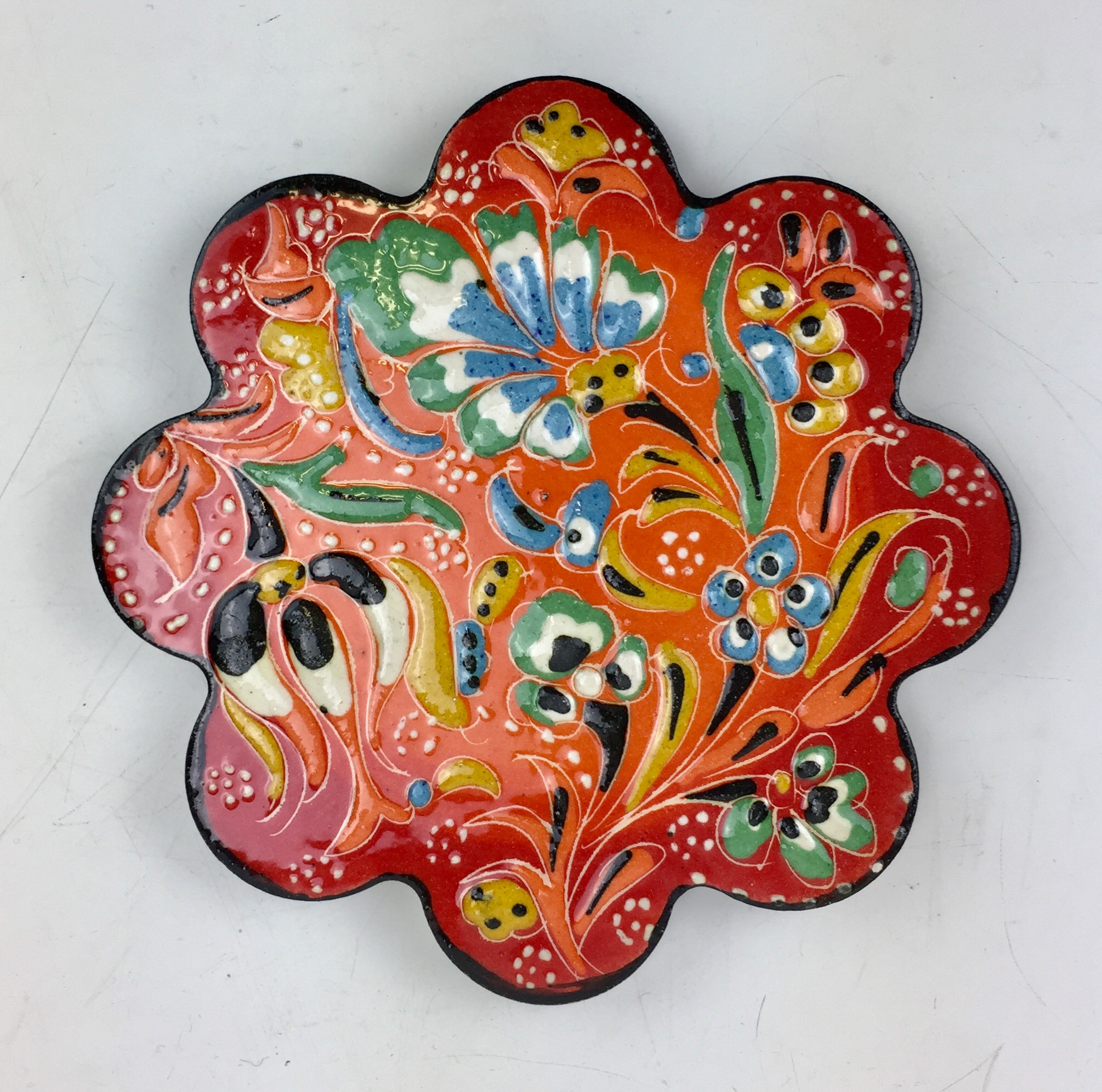 Drink's Coasters - Traditional Hand Painted from Turkey - Variable Colour - ID_8
