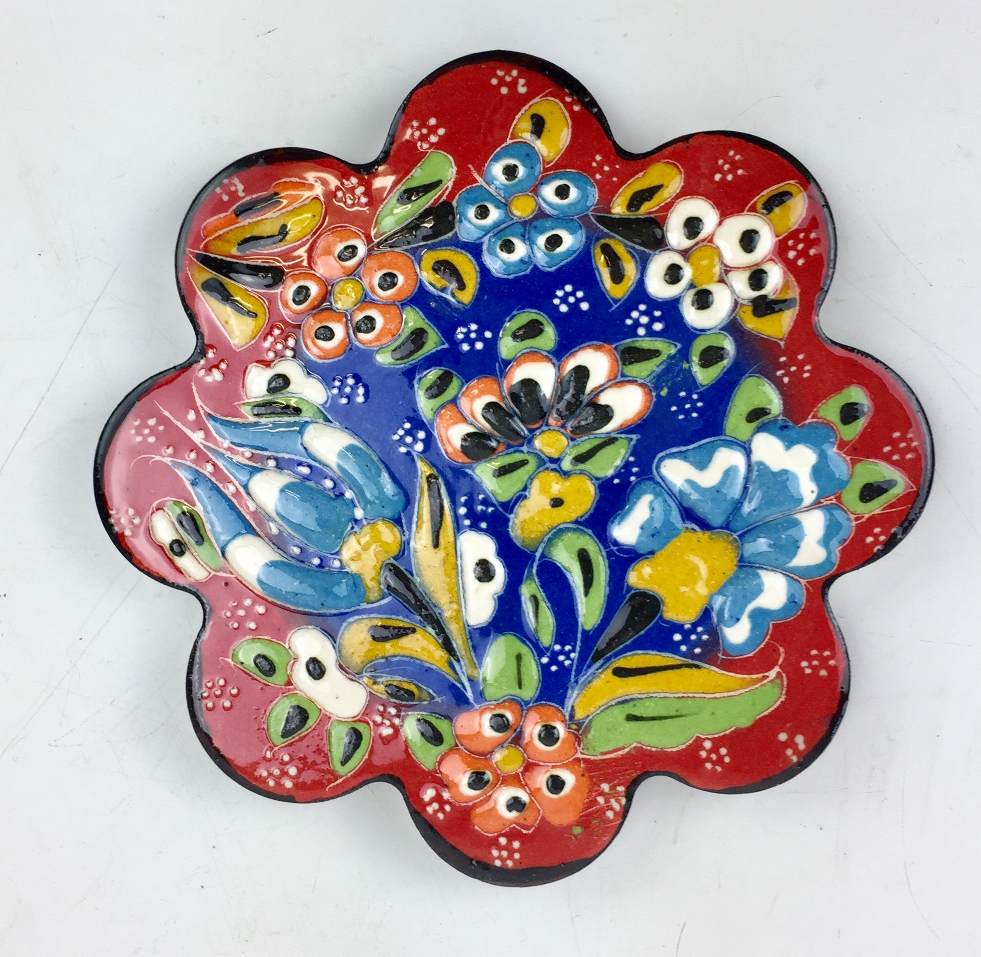 Drink's Coasters - Traditional Hand Painted from Turkey - Variable Colour - ID_9