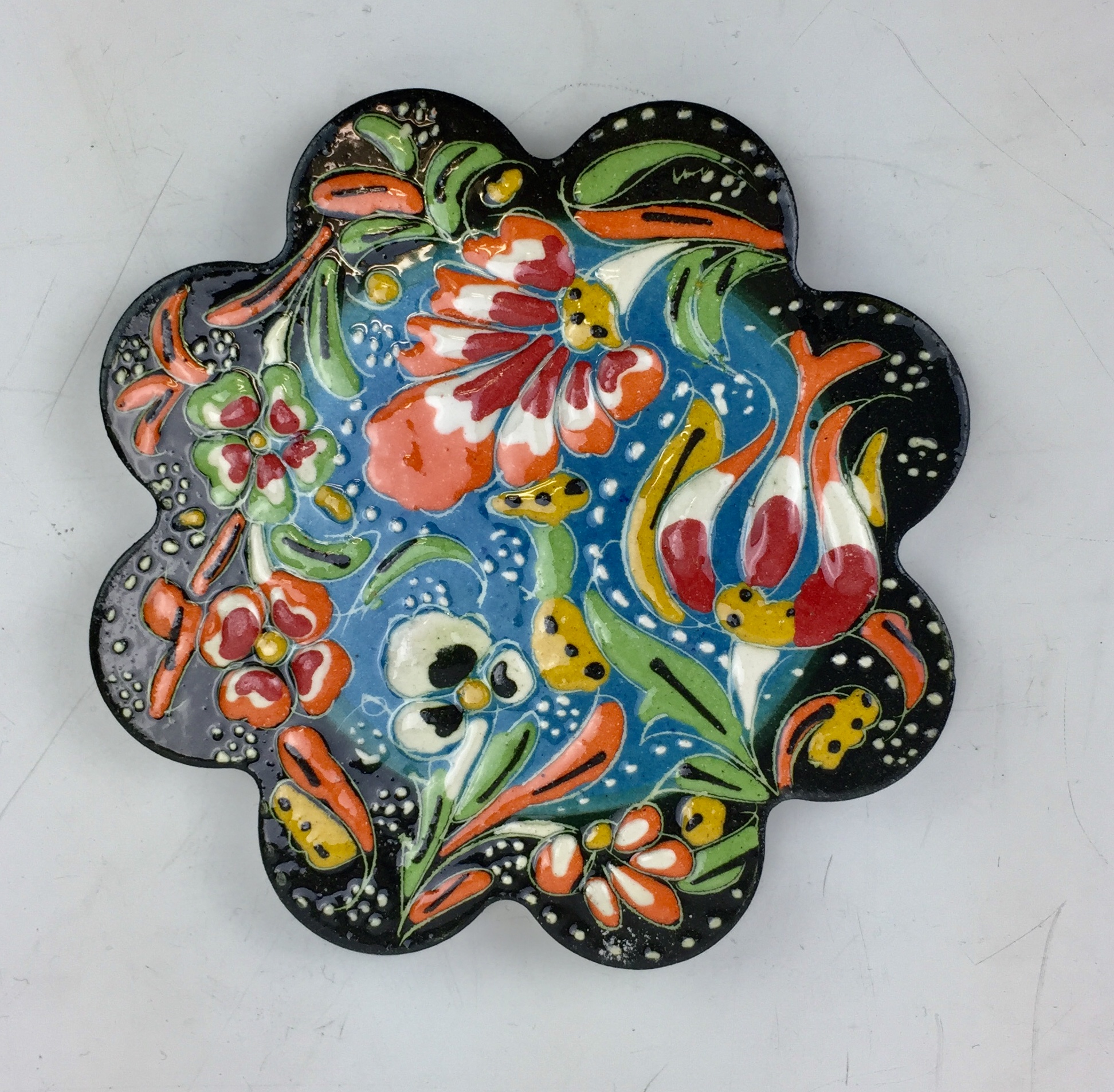 Drink's Coasters - Traditional Hand Painted from Turkey - Variable Colour - ID_11