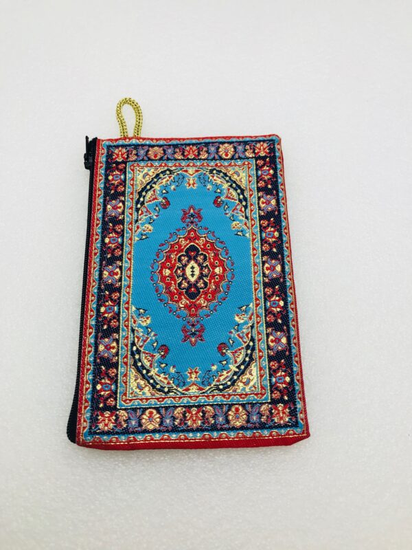 Traditional Turkish Handmade Purse with Hand of Hamsa Theme