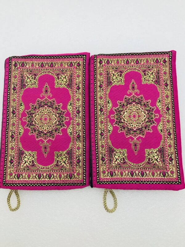 Traditional Turkish Handmade Purse with Hand of Hamsa Theme - Image 8