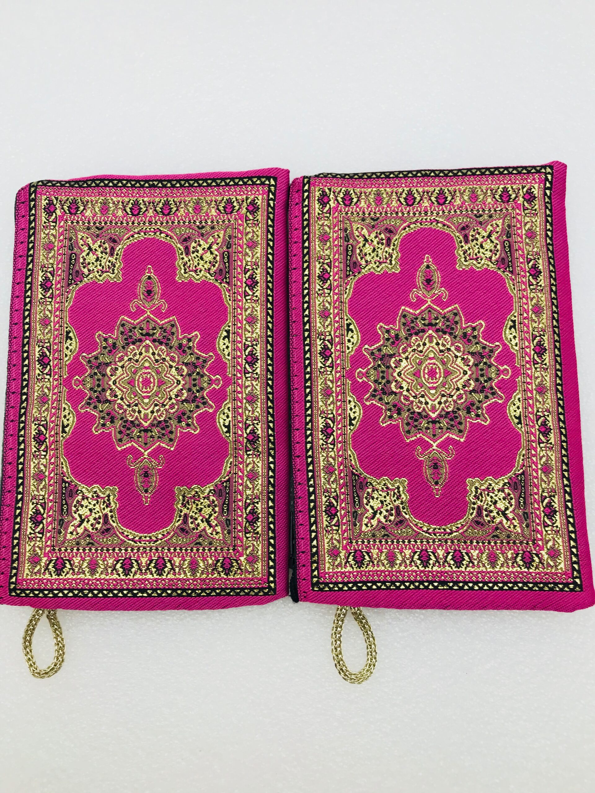 Traditional Turkish Handmade Purse with Hand of Hamsa Theme - Image 8