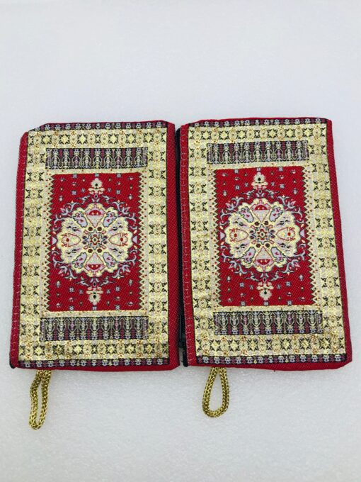 Traditional Turkish Handmade Purse with Hand of Hamsa Theme