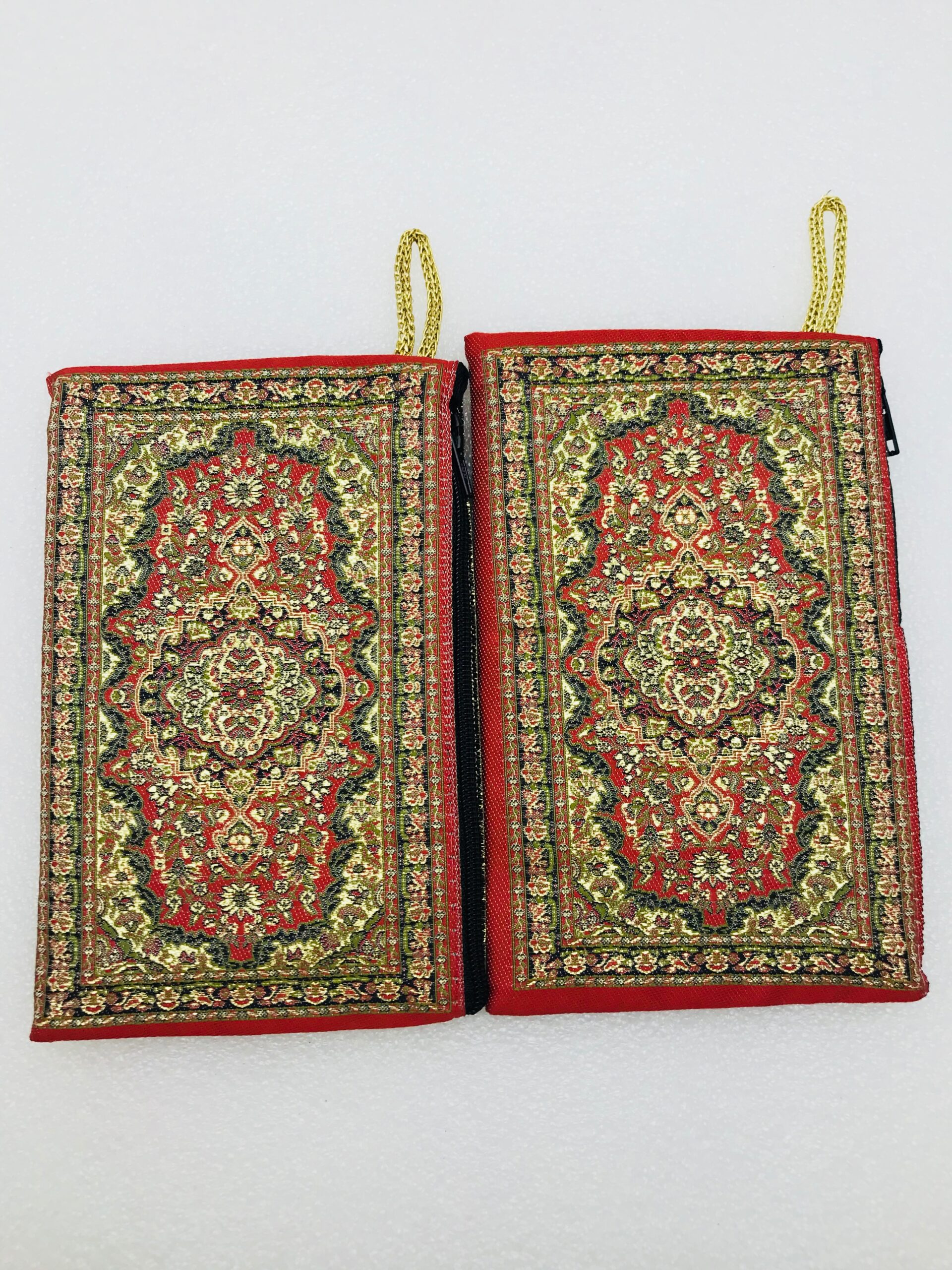 Traditional Turkish Handmade Purse with Hand of Hamsa Theme - Image 7