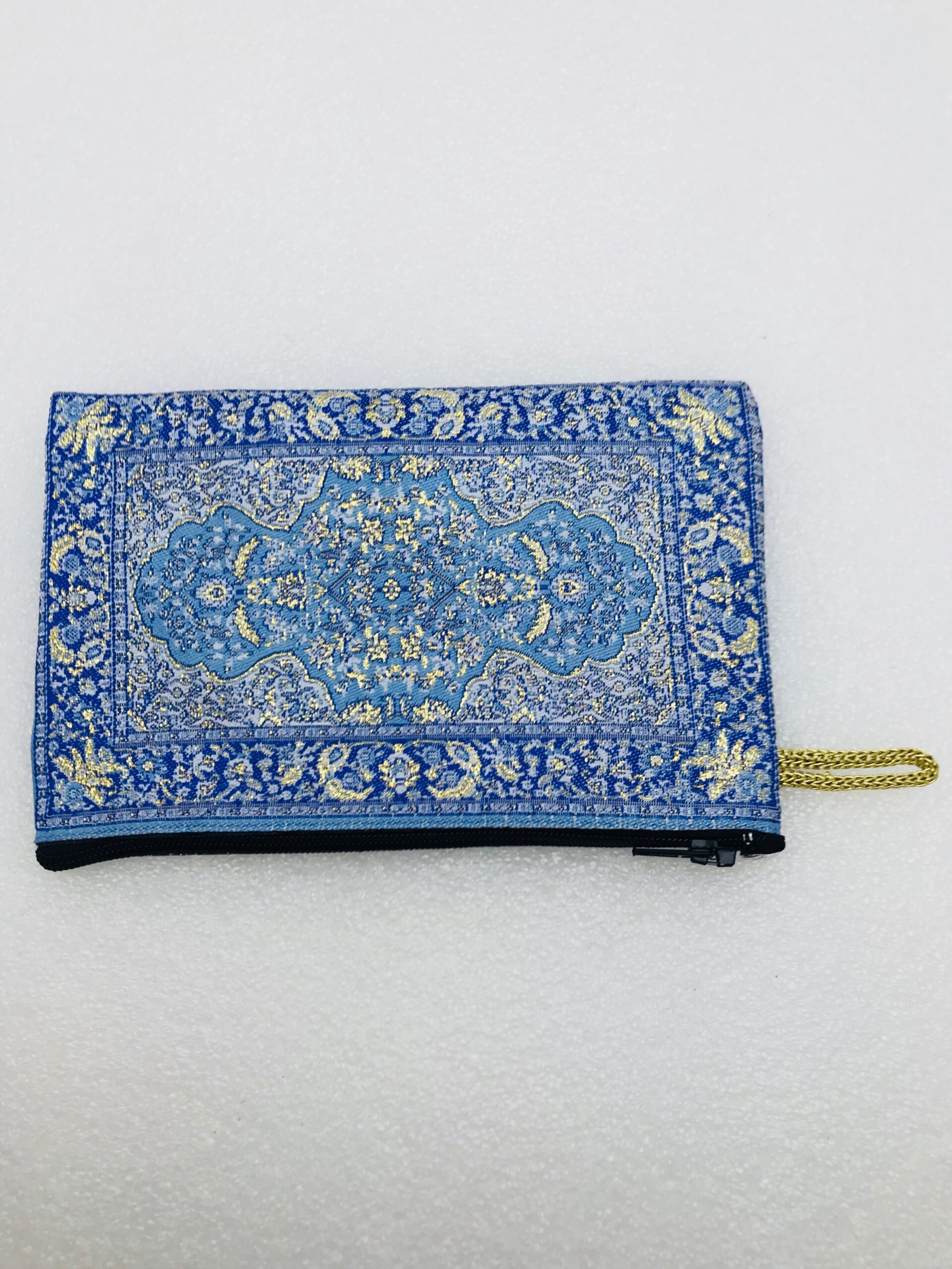 Traditional Turkish Handmade Purse with Hand of Hamsa Theme - Image 4
