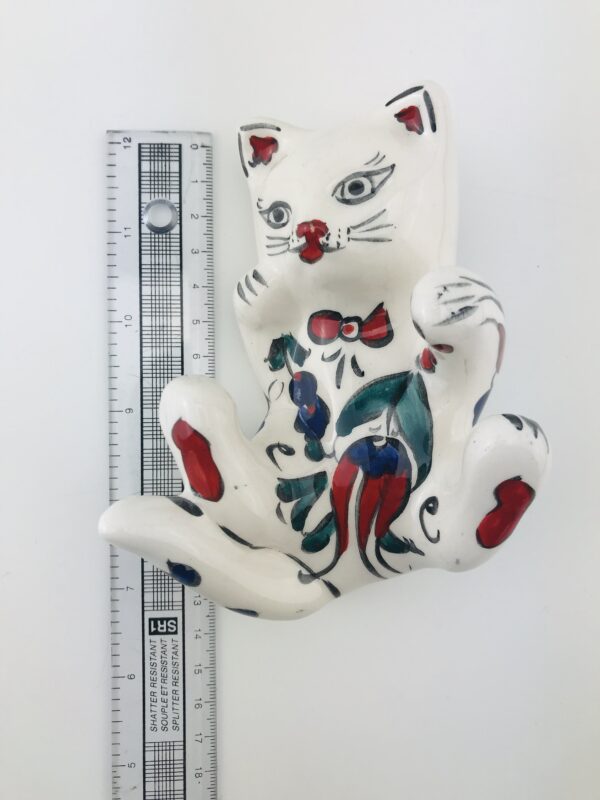 Handmade Iznik Ceramic Pet Cats, Hand Painted  Lovely Cats - Image 4